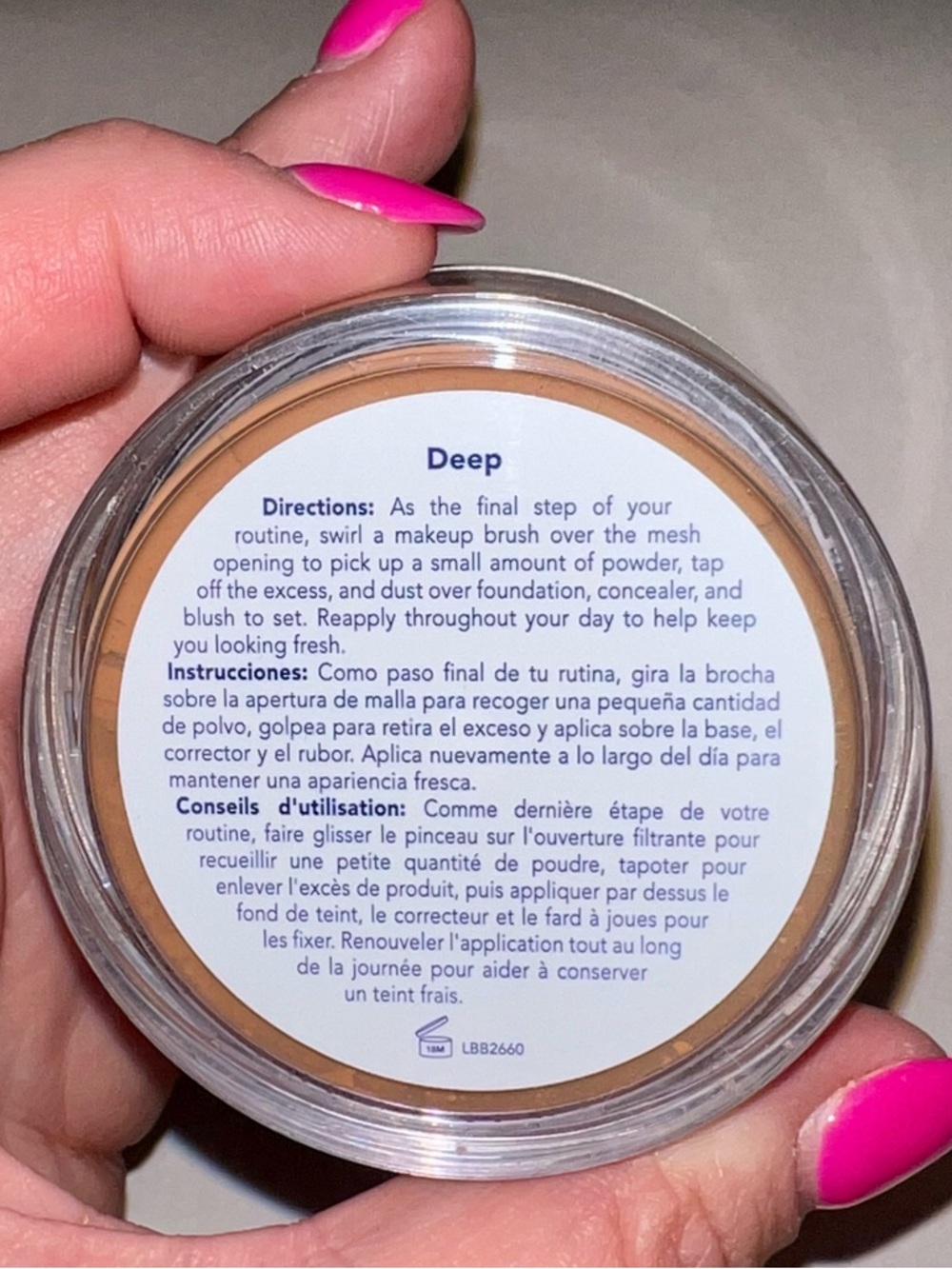 SeneGence Translucent Loose Setting Powder In color Deep - NWT - Picture 4 of 5